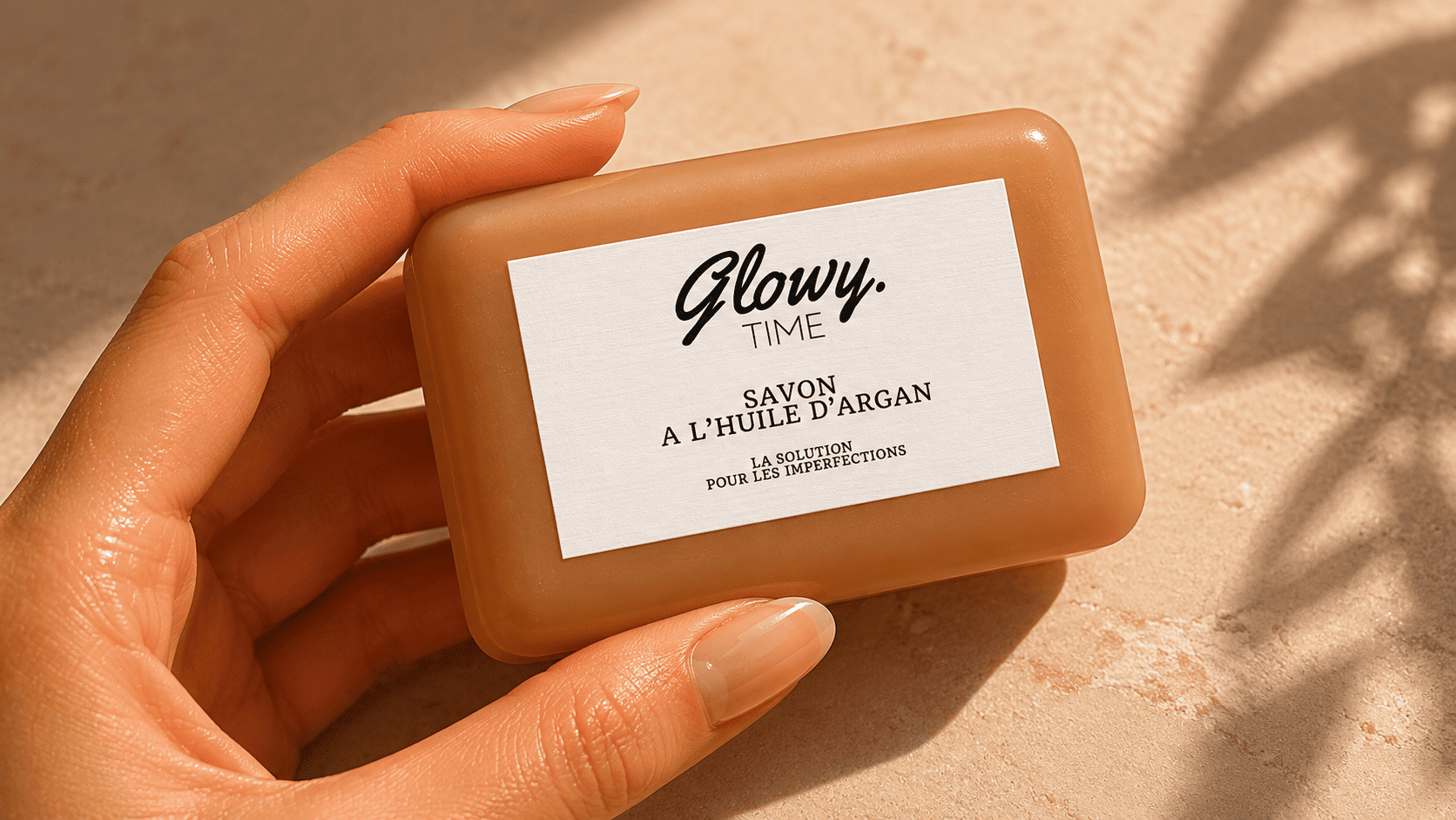 Savon à l'huile d'argan Glowytime
