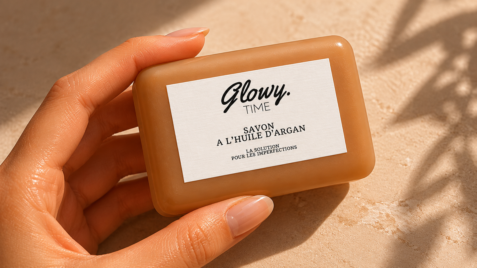Savon à l'huile d'argan Glowytime